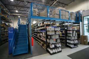 Warehouse equipment: mezzanine accessories