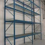 Selective Pallet Racking in a warehouse setting.