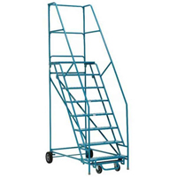 Warehouse equipment: rolling ladders and accessories