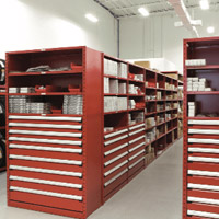 Storage solutions for automotive parts