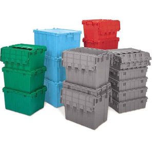 Stackable storage bins