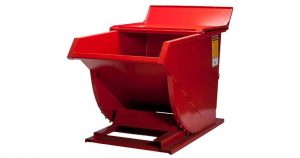 How to safely operate a self-dumping hopper