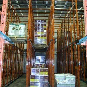 drive in and drive thru pallet racking